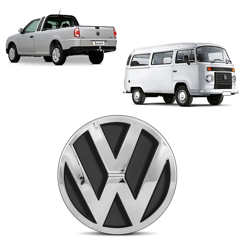 Emblema Grade Kombi 1997 1998 1999 2000 Mala Saveiro G4 Símbolo/ Distintivo/Logotipo em Oferta na Shopee