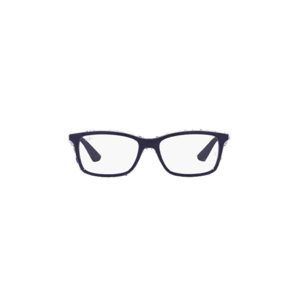 Armação de Grau Ray-Ban Quadrado Azul 0RX7047 8100  56