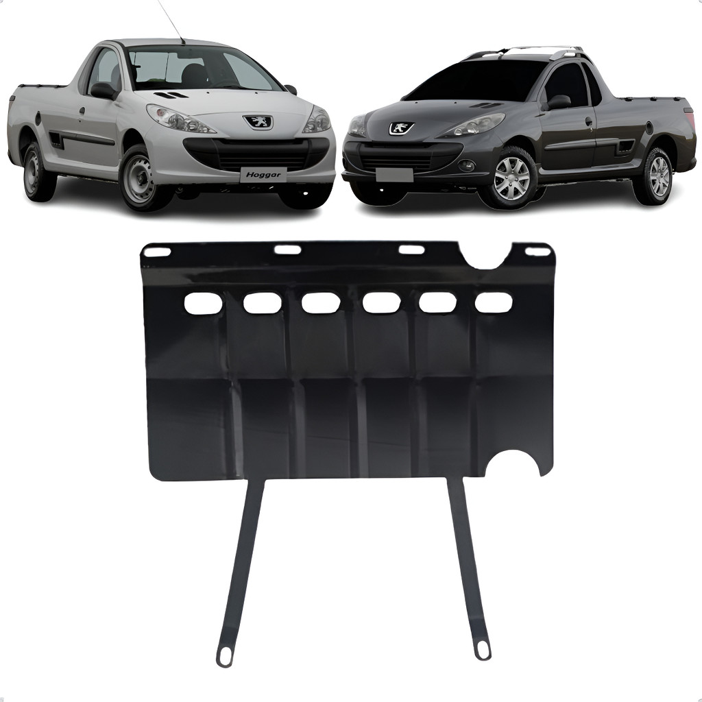 Protetor Carter Peito Aco Reforcado Peugeot 206 207 Hoggar - Todos