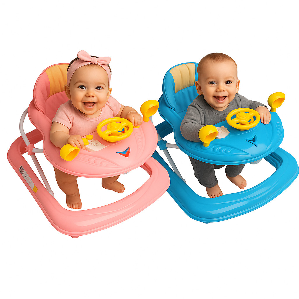 Andador Infantil Musical Para Bebê com Luz Interativa Dardara
