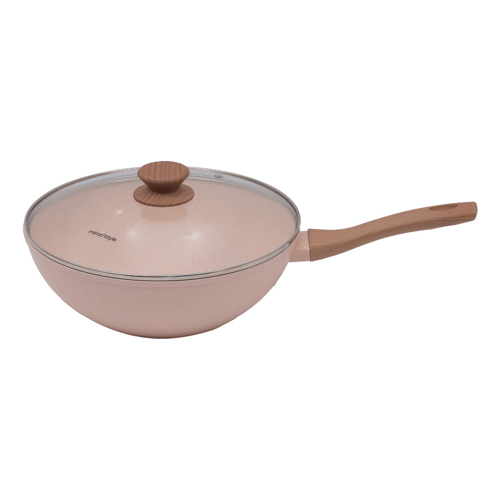 Frigideira Wok Indução Cerâmica Cook 28cm Quartzo Mimo Style