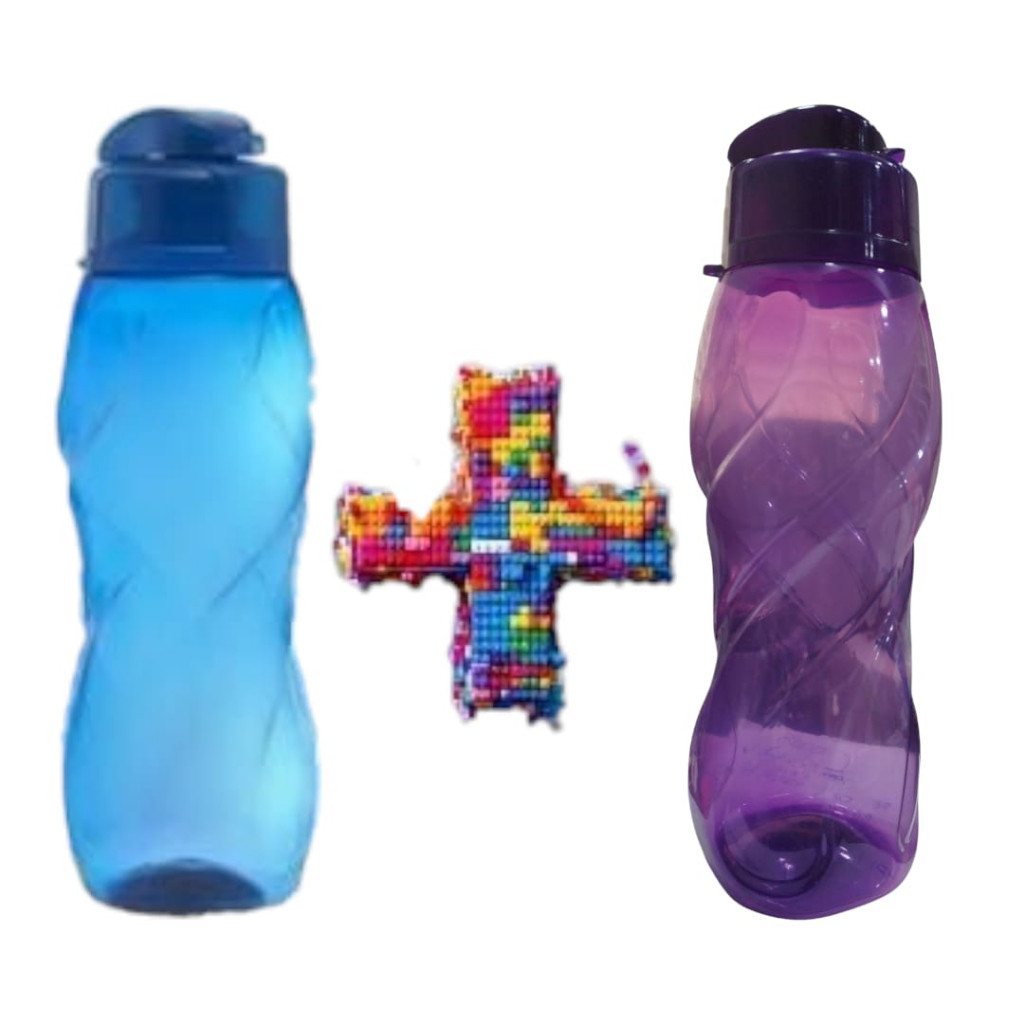 Kit Garrafa squeeze madri - 1L - Tampa removível⭐