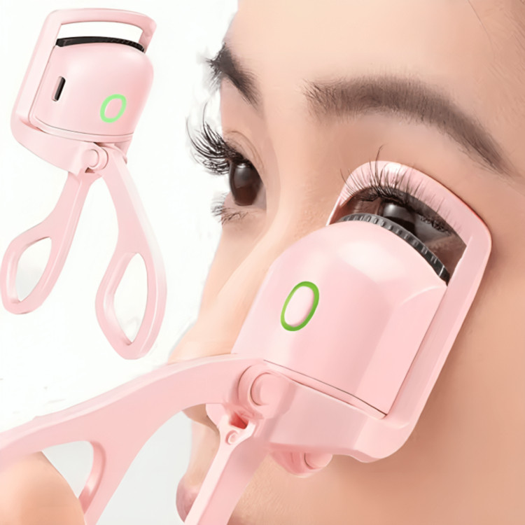 Curvex Curvador De Cílios Portátil USB Aquecimento Longo Elétrico Curvador de Cílios Com Aquecimento Elétrico