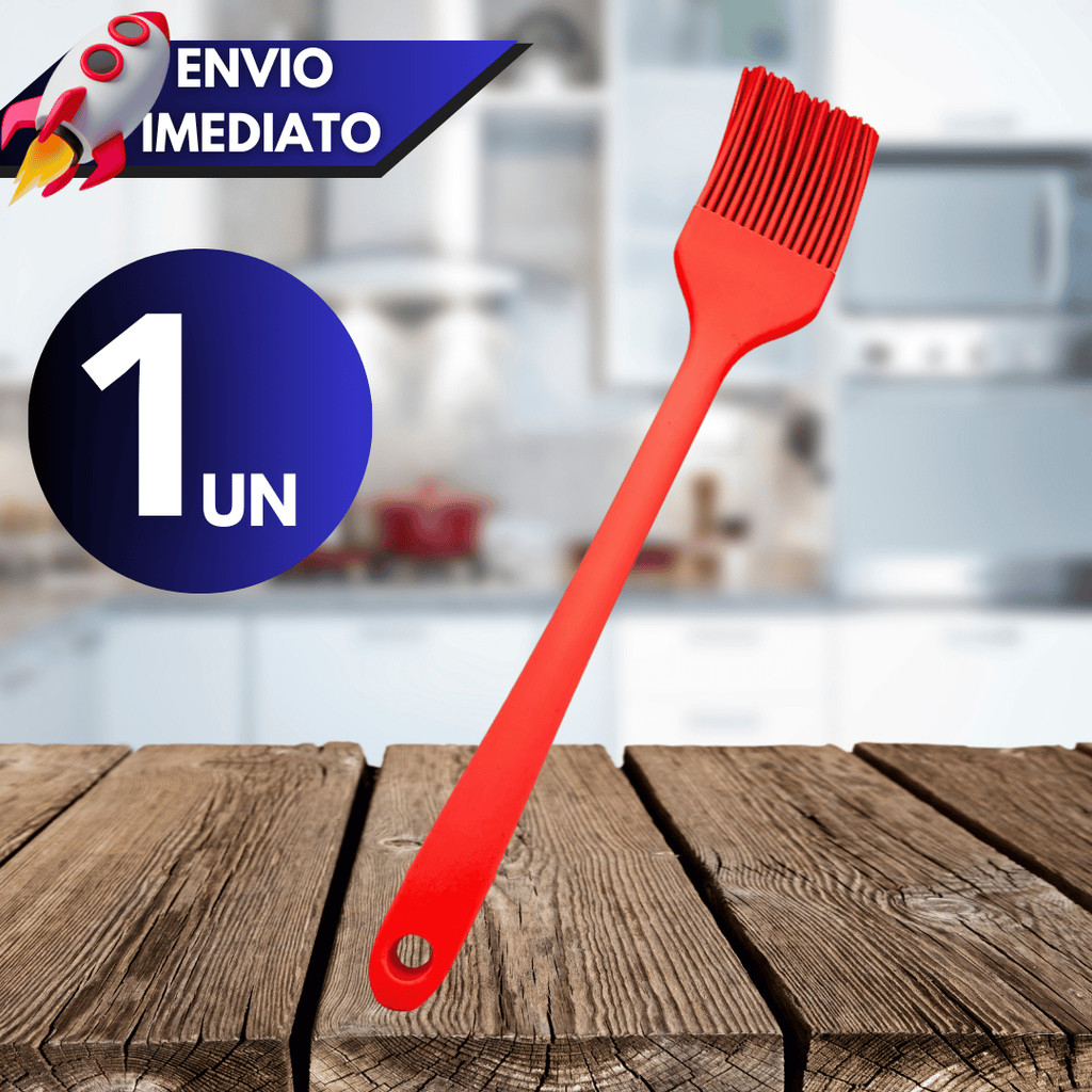 Pincel de Silicone Resistente e Fácil de Limpar Cozinha Ideal para sua cozinha