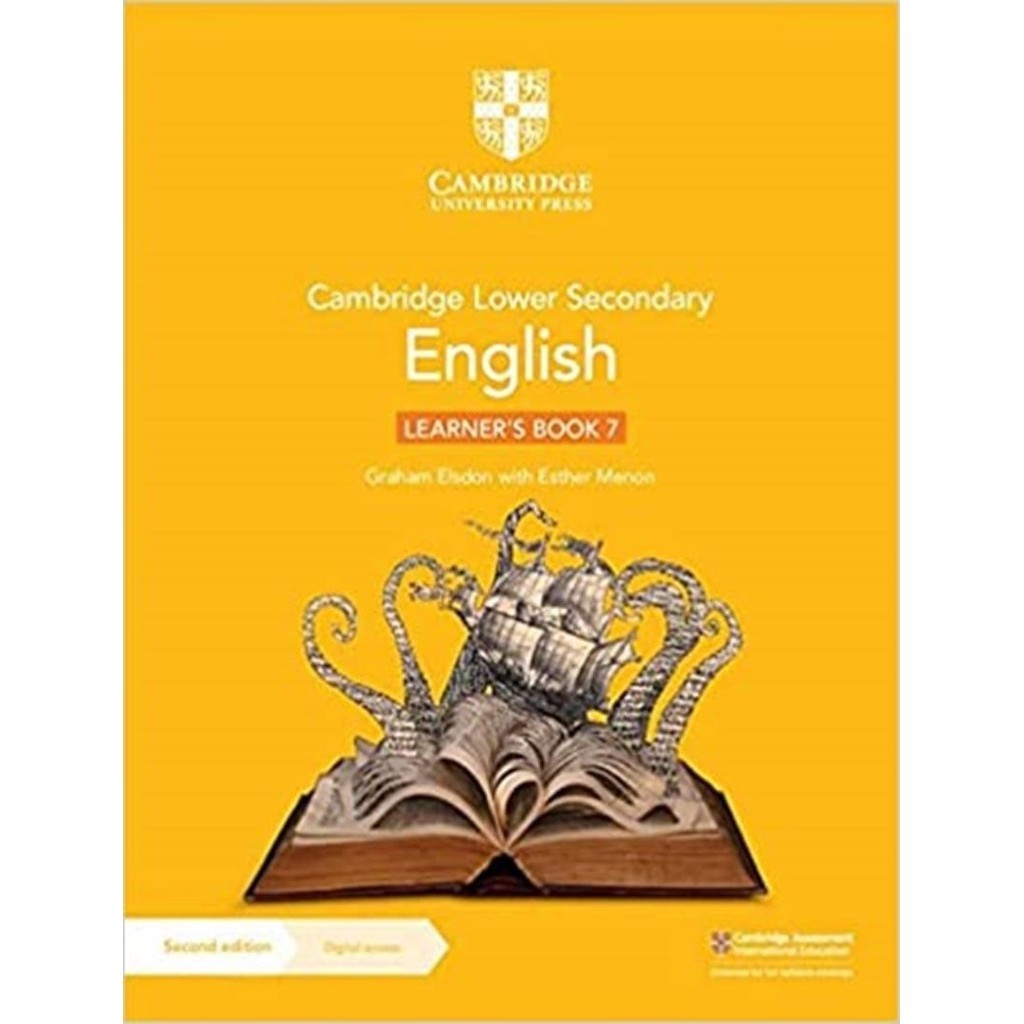 Cambridge Lower Secondary English 7 Learners Book With Digital Access 2Nd Ed