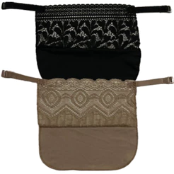 Kit 2 Tapa Decote Para Roupa Sutiã Renda Disfarça Decote Acessórios Para Roupas Moda Evangélica