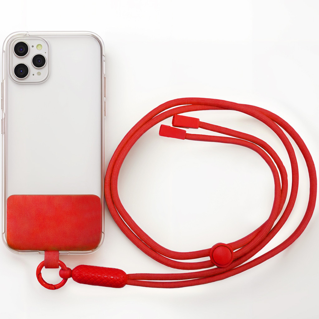 Cordão Longo Celular Smartphone Universal Pescoço Ombro Ajustável Resistente Alça Anti Furto Perda