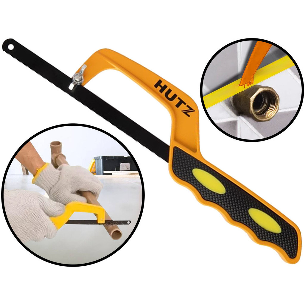 Mini Arco De Serra Manual Profissional Para Madeira Metal Aço Inox 10 Polegadas em Oferta na Shopee