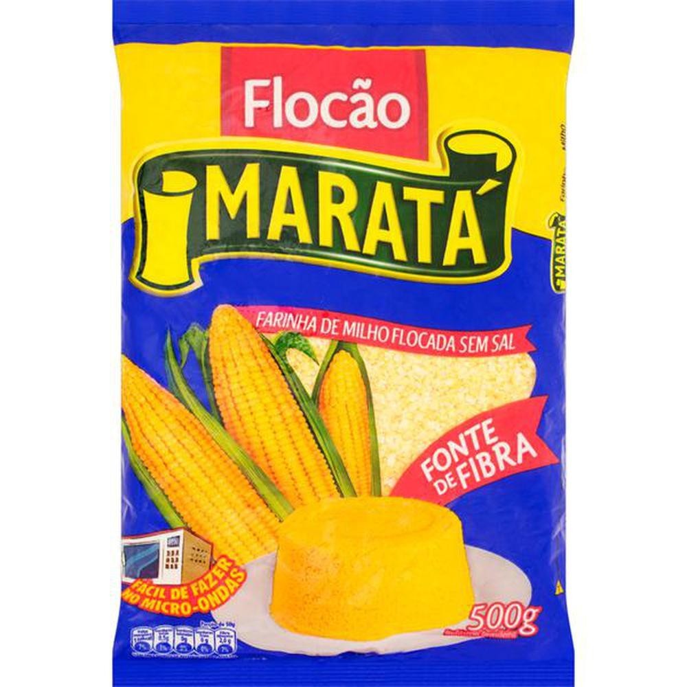 Farinha De Milho Flocão Maratá 500g