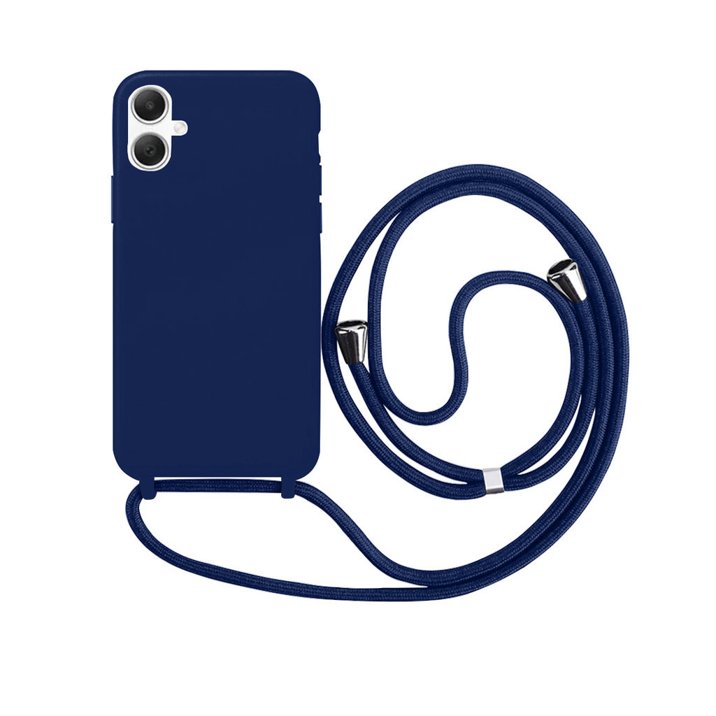 Capa Silicone com Alça Ajustável para Samsung A - Azul em Oferta na Shopee