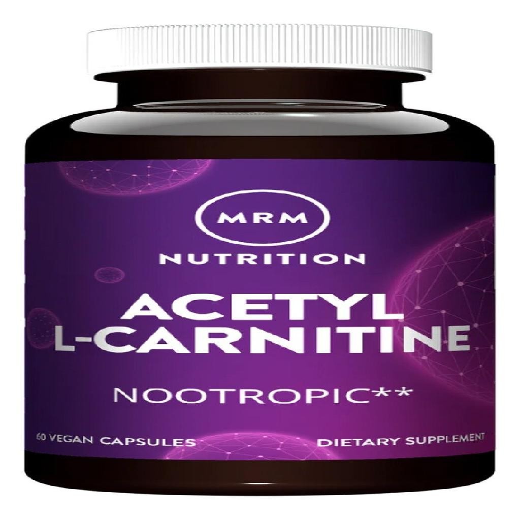 Acetyl Acetil L Carnitina Mrm 60cps Aumento Do Foco