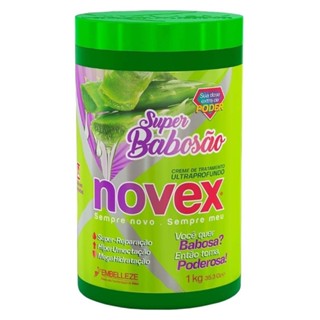 Creme de Tratamento Novex Super Babosao 1kg em Oferta na Shopee