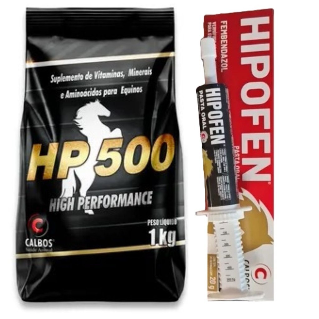Kit Hp 500 1Kg + 01 Vermifugo Oral Hipofen