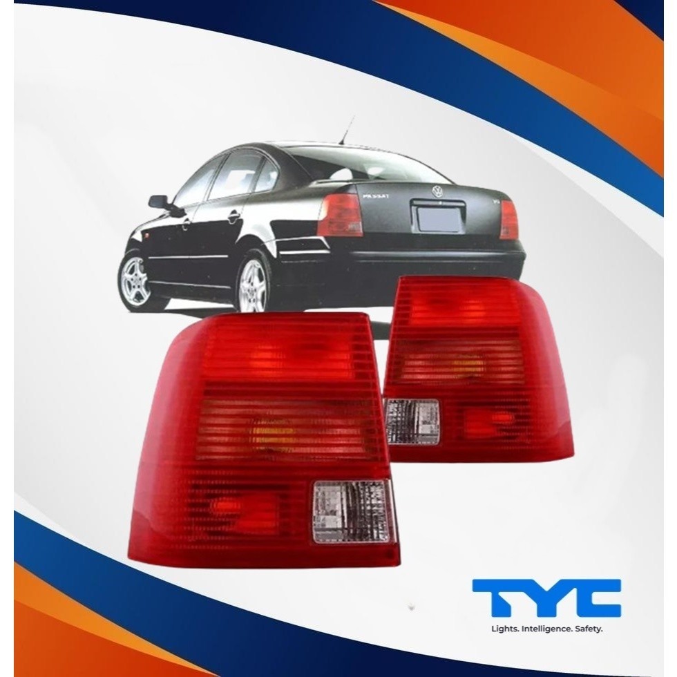 Par da Lanterna Traseira  Volkswagen Passat Sedan Marca Tyc Ano: 1997 Até 2000 Cód: 11-A205-01-2B/ 11-A206-01-2B