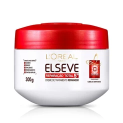 ELSEVE CREME PARA TRATAMENTO REPARAÇÃO TOTAL 5 COM 300G