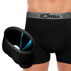 CUECA BOXER ZORBA COM SUPORTE ANATÔMICO 667