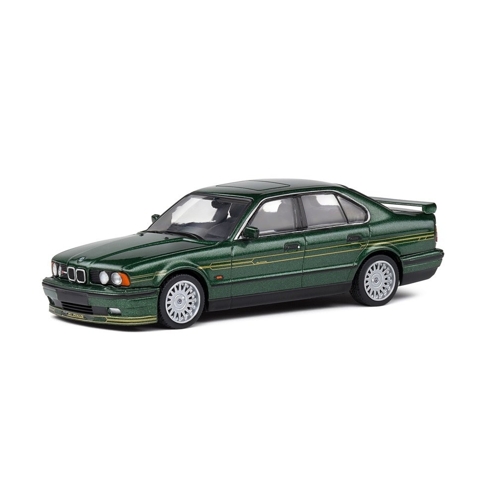 Miniatura Carro BMW Alpina B10 BiTurbo E34 (1994) Verde - 1:43 - Solido