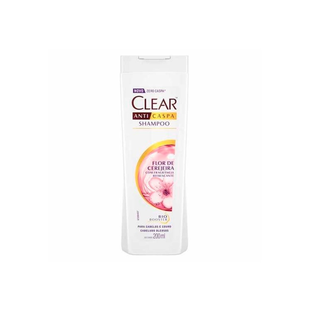 Shampoo Anticaspa Clear Flor De Cerejeira 200Ml em Oferta na Shopee