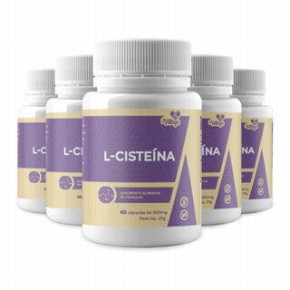 5X L- cisteína NAC VITTAGE C/60cáp 500mg Original em Oferta na Shopee