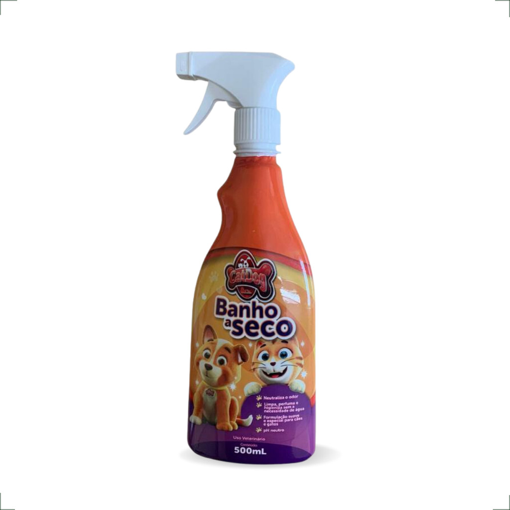 Banho a Seco CatDog & Cia para Cães e Gatos - 500ml