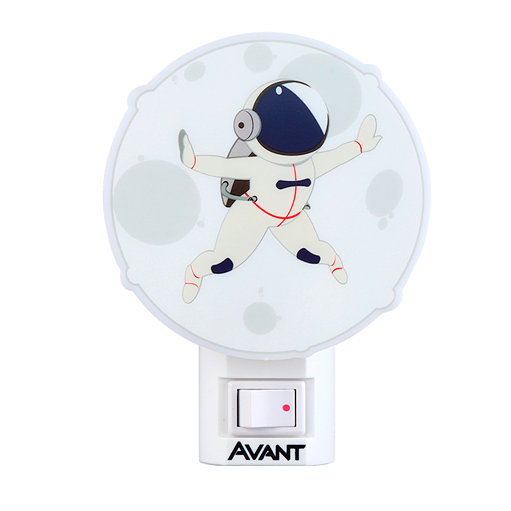 Mini Abajur Astronauta Luz Noturna 1W 3000K Bivolt Avant em Oferta na Shopee