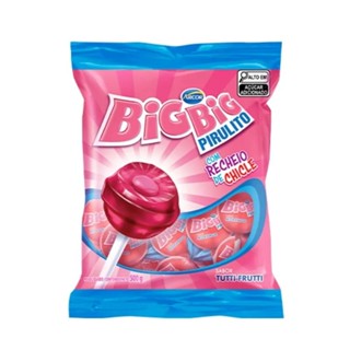 Pirulito Big Big Tutti Frutti Arcor 500g em Oferta na Shopee