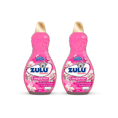 kit Limpador Zulu Perfumes  Talco 500 ml - Home & Living