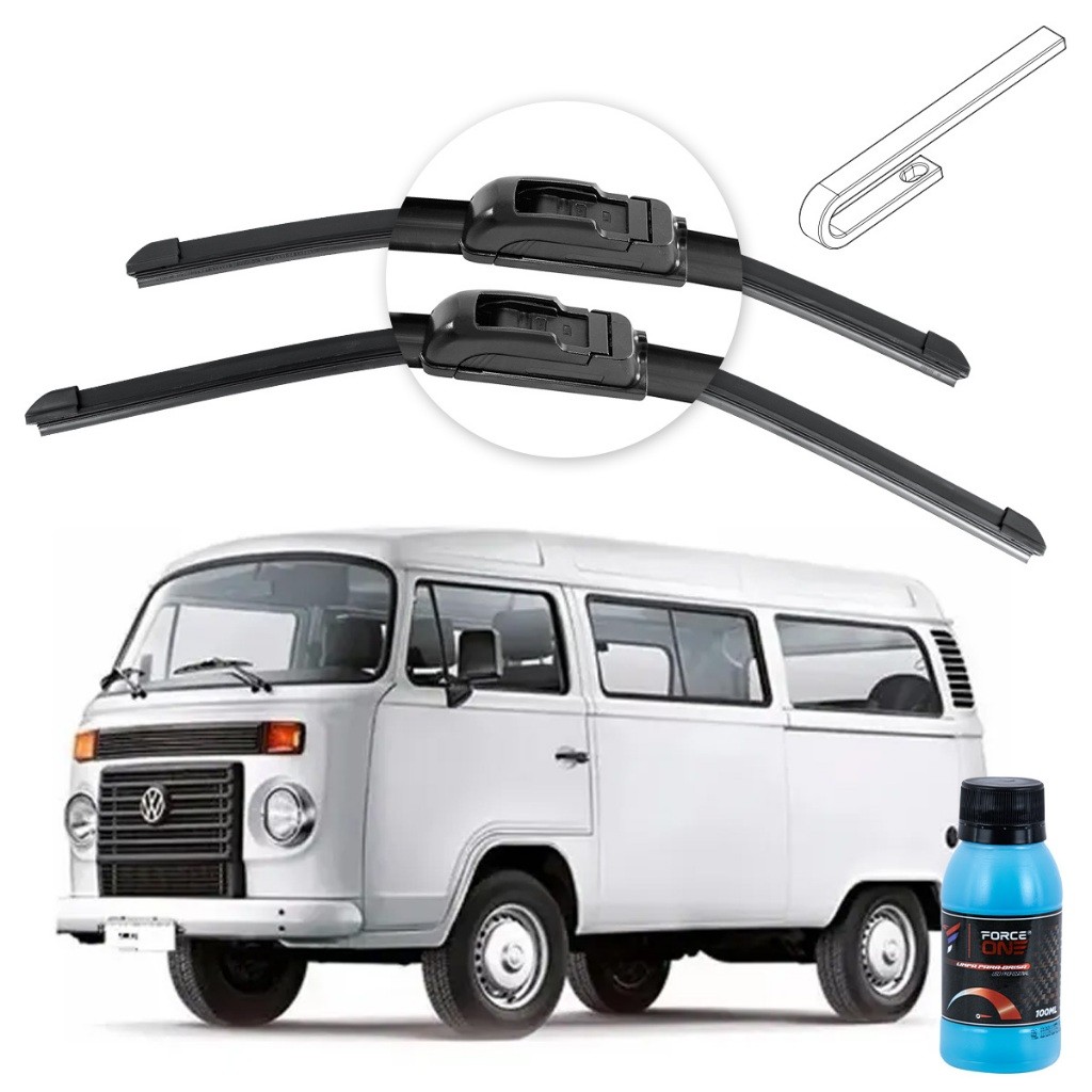 Palheta Limpador de Parabrisa Volkswagen Kombi ano 12 a 13 Universal em Oferta na Shopee