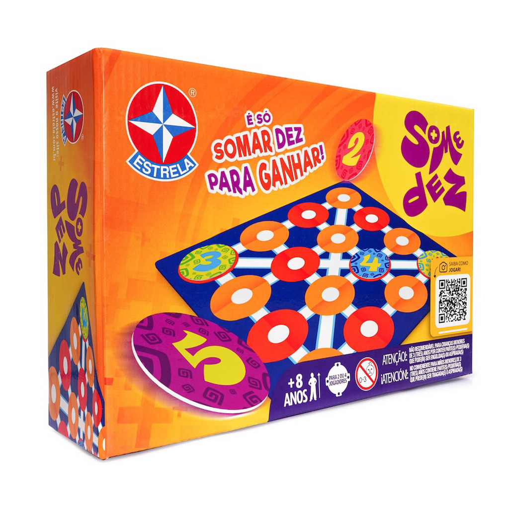 Jogo Some Dez - Brinquedos Estrela - Hobbies & Collections