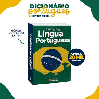 Mini Dicionário Língua Portuguesa Em Português Escolar em Oferta na Shopee