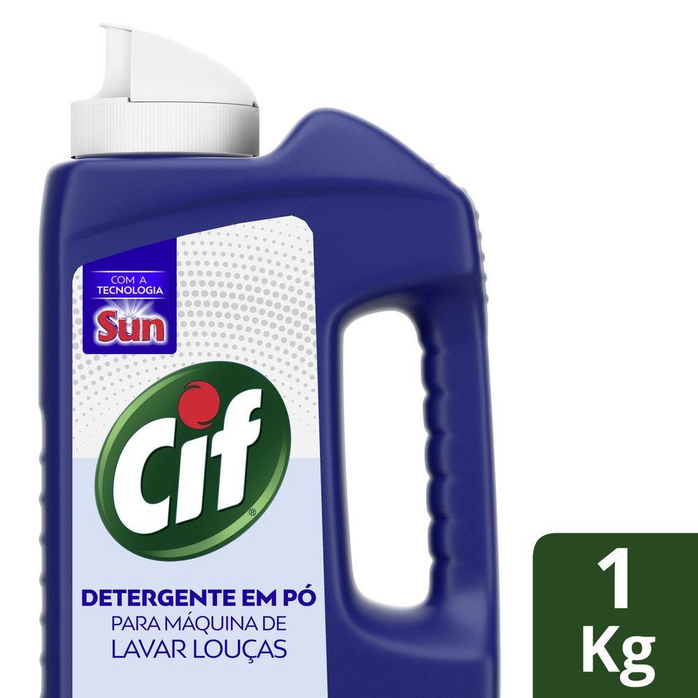 Detergente em Pó CIF para Lava Louças 1kg em Oferta na Shopee
