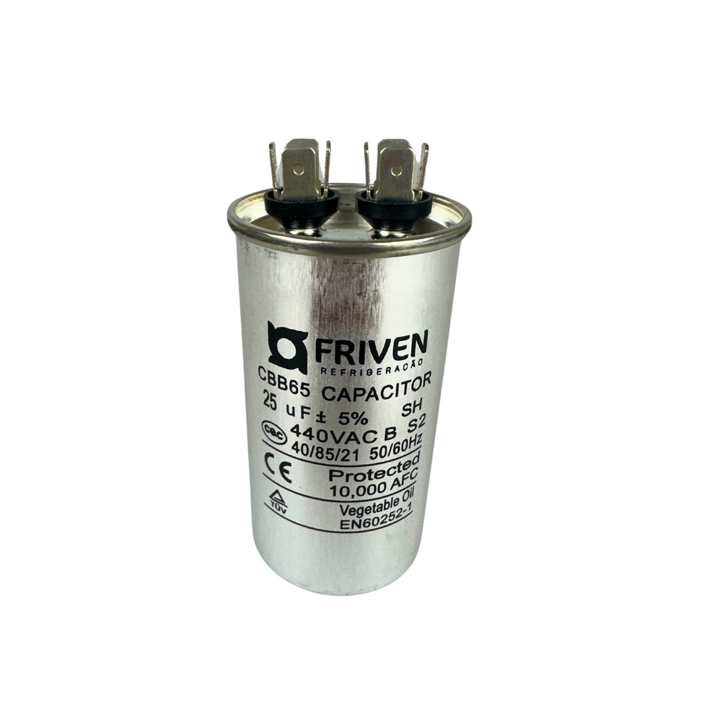 Capacitor Permanente 25uf 440v Ar Condicionado