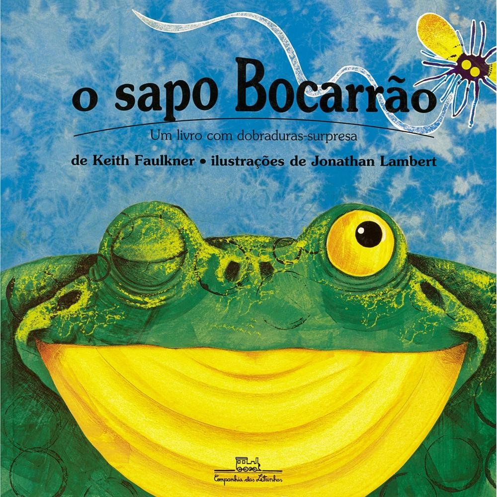 Capa do livro O sapo bocarrão