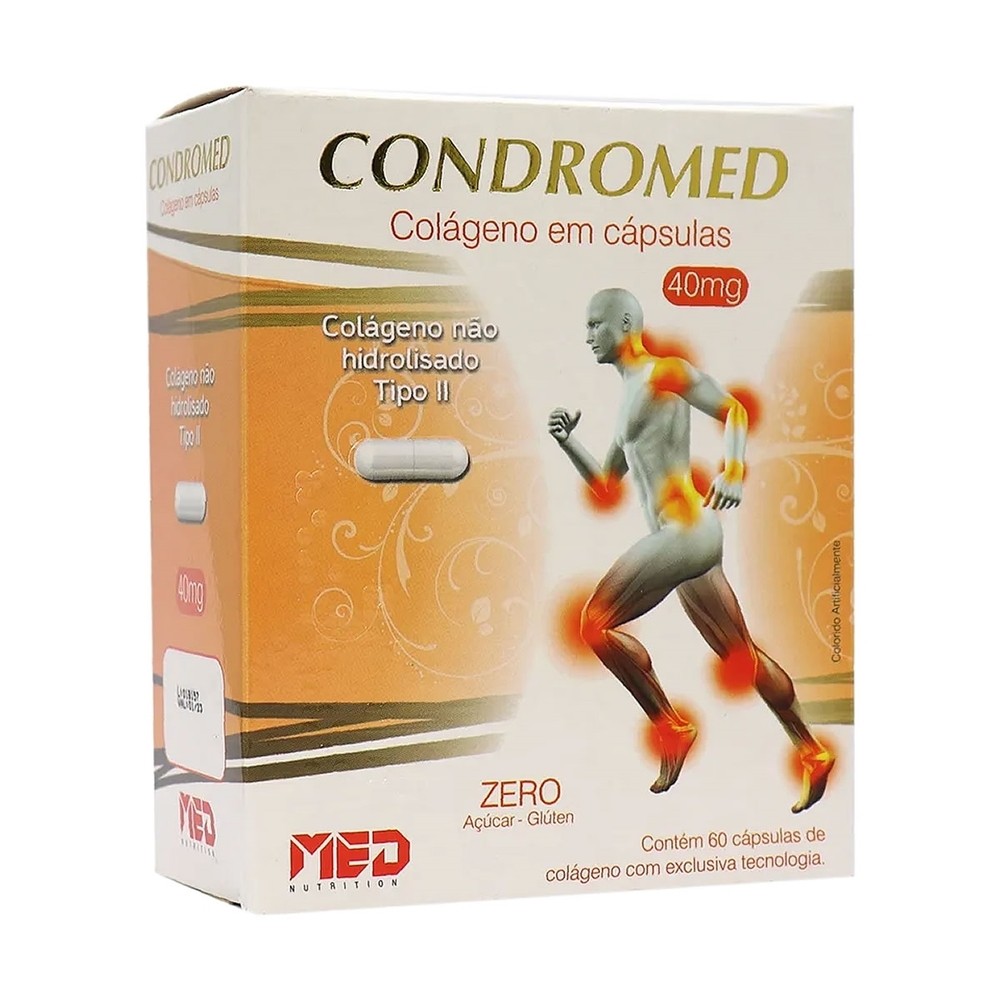 Colageno Tipo 2 - Condromed 40mg 60 Cápsulas = Condres em Oferta na Shopee