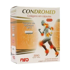 Colageno Tipo 2 - Condromed 40mg 60 Cápsulas = Condres