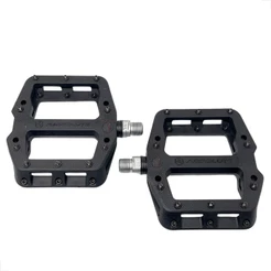 PEDAL PLATAFORMA ABSOLUTE WILD FLAT C/ ROLAMENTO PRETO P/ MTB URBANA BMX FREESTYLE