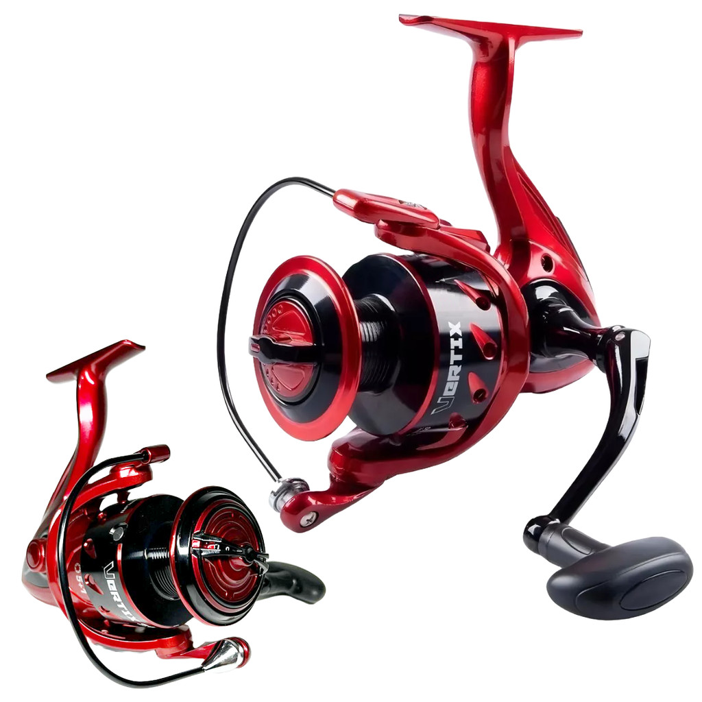 MOLINETE DE PESCA MARURI VERTIX 4000 - 6 ROLAMENTOS - DRAG:6KG - CARRETEL EM ALUMINIO