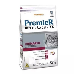 RACAO PREMIER GATO URINARIO 1,5KG