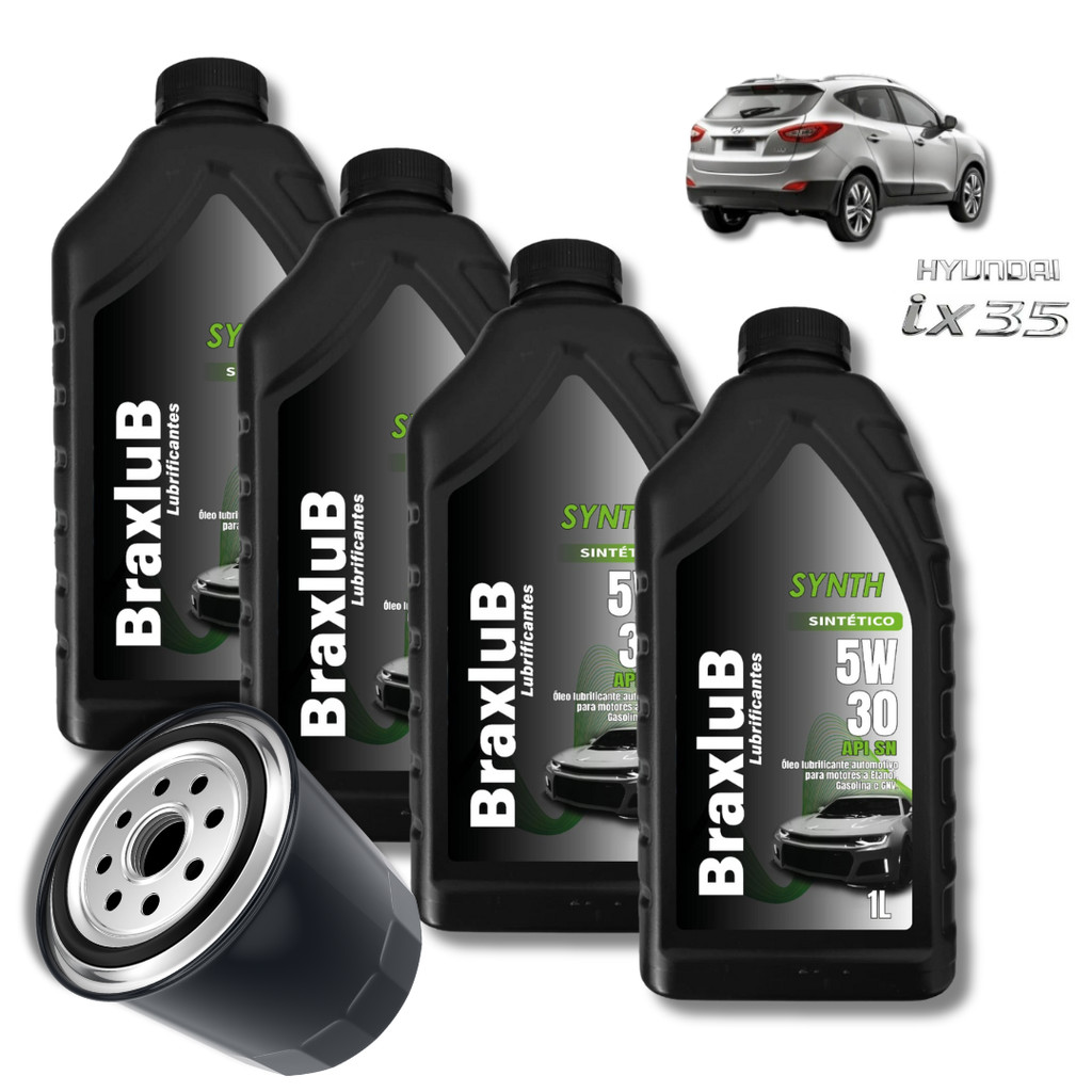 KIT REVISÃO SINTÉTICO 5W30 IX35 2010