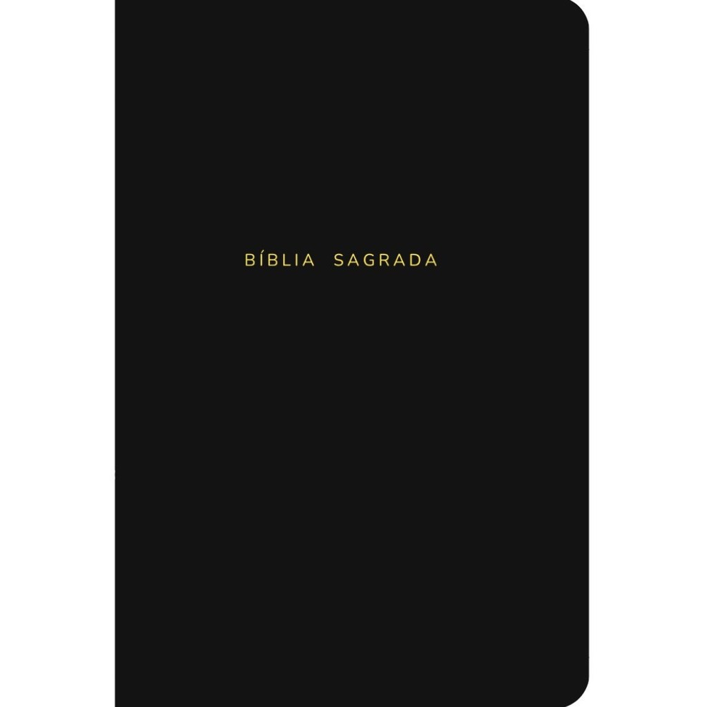 Bíblia Sagrada Slim | Almeida Corrigida Fiel ACF Expandida | Capa Dura Preta em Oferta na Shopee