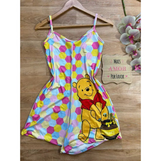 Macaquinho de dormir feminino estampas divertidas em Oferta na Shopee