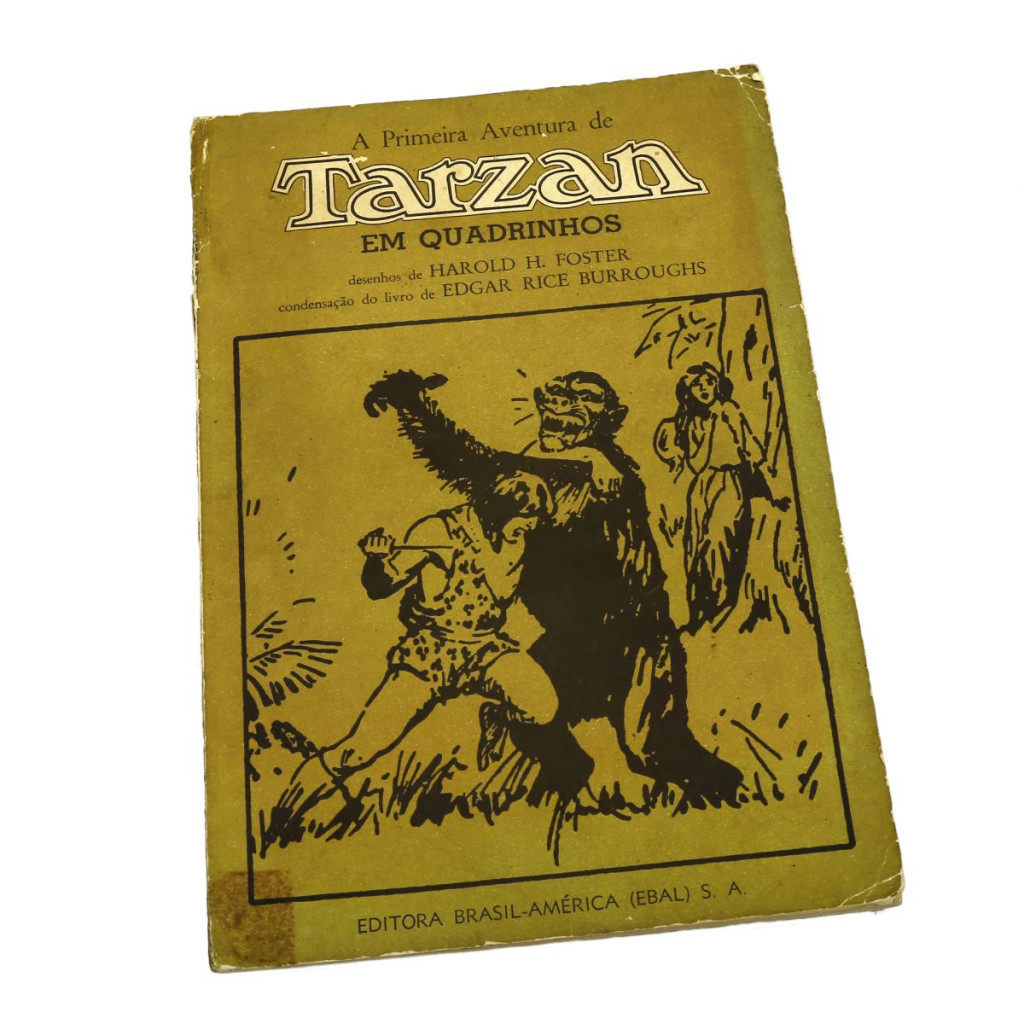 A Primeira Aventura de Tarzan Em Quadrinhos autor Edgar Rice Burroughs e Harold H.Foster