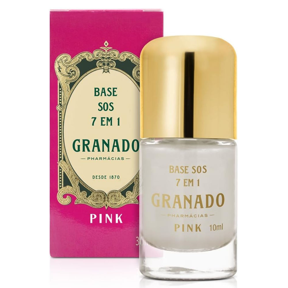 Base SOS Granado Pink 7 Em 1 10ml - Beauty