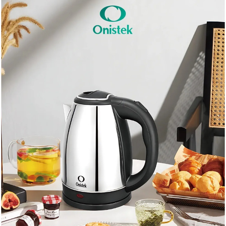 Jarra Elétrica Inox 1,8l Chaleira Elétrica Cor Preto  Pronta Entrega Otima Qualidade - Touro