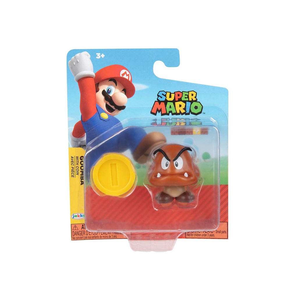 Super Mario - Boneco Goomba 4Cm Com Moeda - Sunny em Oferta na Shopee