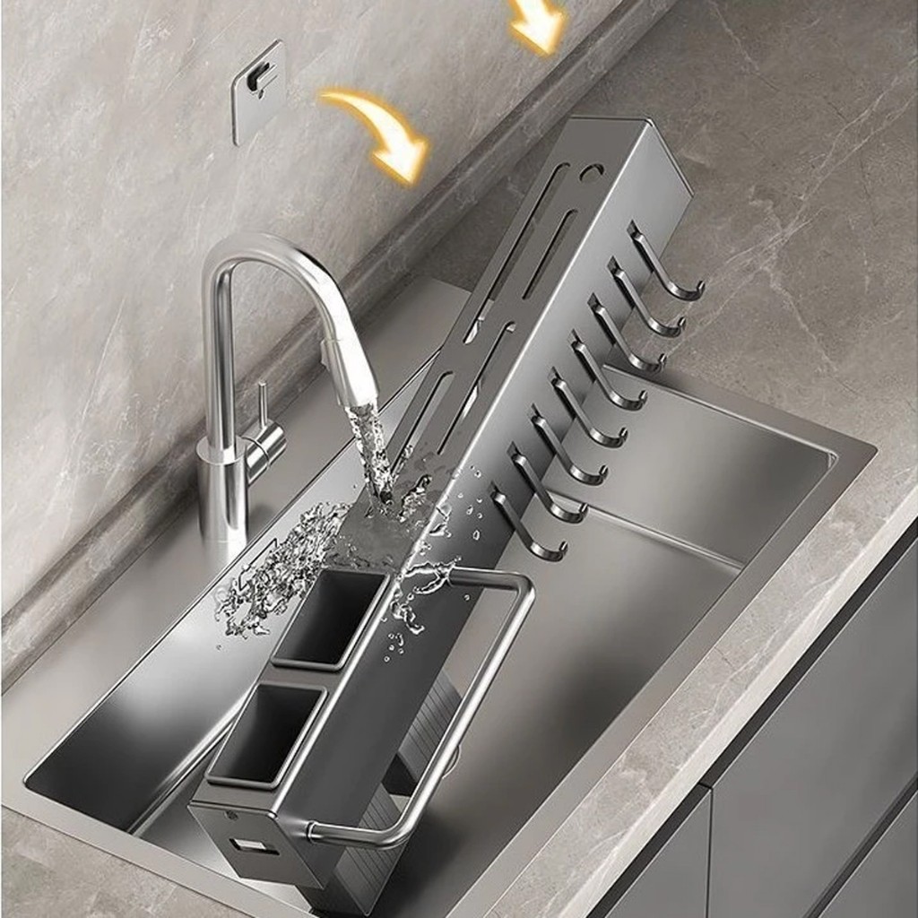 Detalhes do Prateleira Organizadora Multiuso Cozinha Moderna 60cm