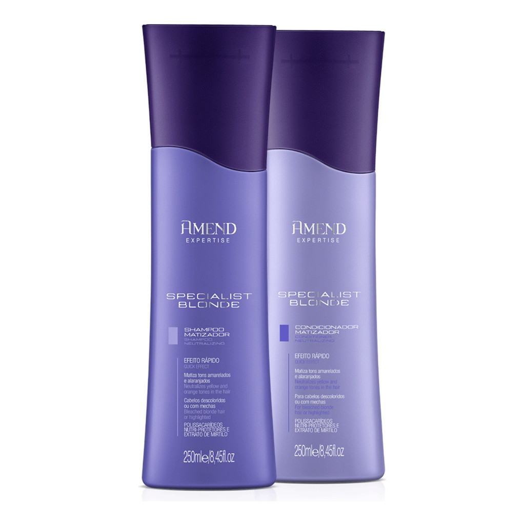 Shampoo E Condicionador Amend Expertise Specialist Blonde em Oferta na Shopee
