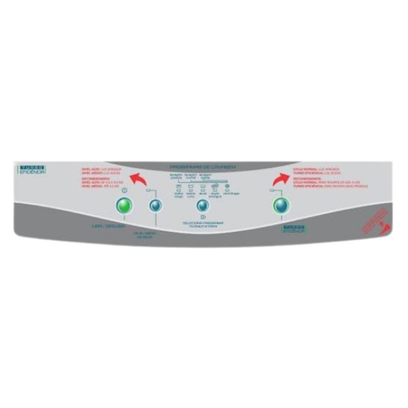 Adesivo Painel Decorativo Lavadora Brastemp BWM08A