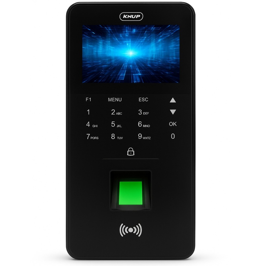 Ponto Digital e Controlador De Acesso Relógio Com Alarme/Biometria/Senha/cartão