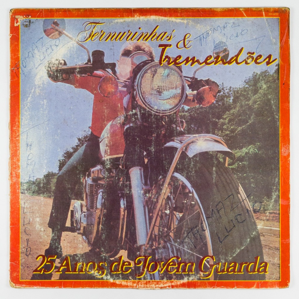 Disco Vinil LP Ternurinha e Tremendões 25 Anos Jovem Guarda